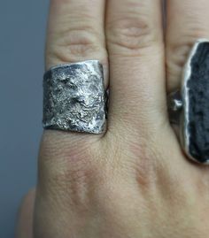 Wrap Ring, Reticulated Silver, Statement Ring, Reticulation Ring, Adjustable Ring, Silver Wrap Ring, Reticulated Silver, Hummingbird Jewelry, Remembrance Jewelry, Silver Wrap Ring, Bold Jewelry, Symbolic Jewelry, Wrap Ring, Wrap Rings, Jewelry Silver