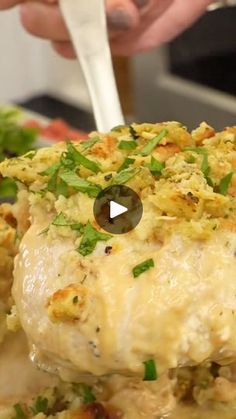 83K views · 1.4K reactions | Energy still giving... THANKSGIVING 🫣 This Chicken and Stuffing Casserole is the epitome of a quick, simple dinner that keeps ya cozy. Do yourself a favor, and make this comfort casserole this week 😌🥘 🧑‍🍳  #chickenandstuffingcasserole #comfortfood #chickendinner #easydinner #delish #stuffing #casserole #easyrecipe | Alldelishes | Alldelishes · Original audio Chicken Cassrole, Stuffing Crockpot, Beef Barbacoa Slow Cooker, Stuffing Bake, Nicole Mclaughlin, Chicken And Dressing Casserole, Chicken Stuffing Casserole, Chicken And Stuffing, Easy Dinners For Two