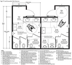 the floor plan for an apartment with two bathrooms and one bathroom in each room, which is