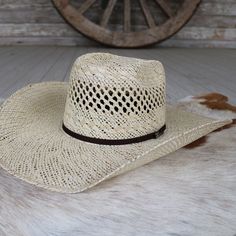 The Twister Bangora Hat features a brown hat band and a Pantera sweatband, offering both style and comfort. Additionally, the Twister Men's Straw Cowboy Hat boasts a 5" brim, known as The Guadalupe, combining functionality with a classic western aesthetic. Brim: 5" Crown: 4-5/8" Color - Ivory/Tan Material - Bangora Mens Straw Hats, Beaded Hat Bands, Southern Outfits, Brown Hat, Western Wear Outfits, Straw Cowboy Hat, Beaded Hat, Western Aesthetic, Feather Hat