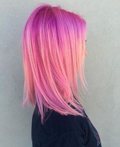 Glitter Rosa, Bright Hair, Pastel Hair, Mermaid Hair, Rainbow Hair, Hair Envy, Grunge Hair, Ombre Hair