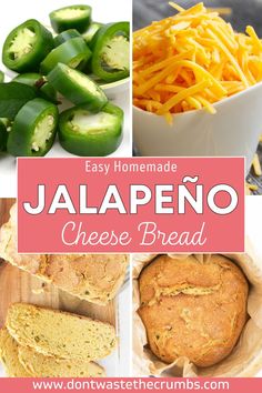 jalapeno cheese bread is an easy and delicious appetizer for the whole family