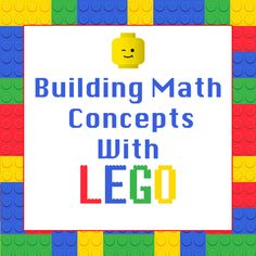 a lego logo with the words building math concepts with lego