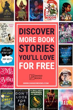 a collage of books with the words discovery more book stories you'll love for free