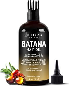 PRICES MAY VARY. PROMOTE HAIR GROWTH: Our unique blend, crafted from the seeds of the Batana tree and infused with Rosemary Essential Oil and Black Castor Oil, is a powerful hair care solution designed to boost hair growth and thicken hair. This effective combination strengthens hair follicles and prevents breakage. The key ingredient, Batana oil, along with Rosemary & Castor Oil, nourishes the scalp, resulting in stronger hair. Perfect for both men and women seeking more vibrant hair SOOTHE DRY Hair Oil Packaging Design, Hair Packaging, Herbs For Hair Growth, Pantene Shampoo, Jamaican Castor Oil, Thicken Hair, Batana Oil, Box Cadeau, Black Hair Growth