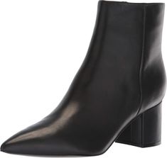 PRICES MAY VARY. With an on-trend pointed toe and wrapped block heel, the Jarli bootie demonstrates everyday sophistication. Pointed Toe Zip Closure Marc Fisher, Ankle Bootie, Pharmacy Gifts, Ankle Booties, Bootie, Leather Women, Block Heels, Ankle Boot, Shoe Boots