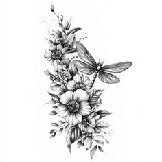 Arm Tattoos For Females Tattoo Artwork Set Women Tattoos With Color, Tattoo Ideas Female Arm Sleeve, Floral Sleeve Tattoo Black And White, Edgy Flower Tattoo, Arm Tattoos For Females, Tattoos For Females, Valkyrie Tattoo, Arm Sleeve Tattoos For Women, Unique Tattoos For Women