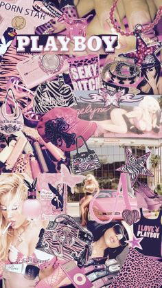 #mcbling #mcblingaesthetic #y2k #y2kaesthetic #pink #hotpink Mcbling Wallpaper, Trashy 2000s, Grunge Wallpaper, Y2k Posters, Wallpaper Pink, Pink