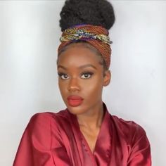 Wrap A Scarf, Head Wrapping, Headwrap Styles, Embrace Natural Hair, Medium Natural Hair Styles, Overnight Braids, Everyday Curls, African Headwrap, Wavy Hair Overnight