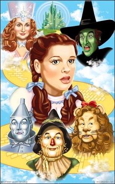 the wizard's family is depicted in this poster