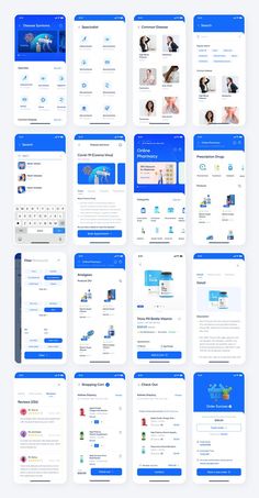 Medilab - Super Medical App UI Kit 120+ Screens , Available for Figma &amp; Sketch. Ui Design Dashboard, Case Study Design, App Interface Design