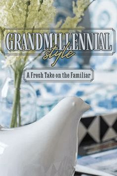 Grandmillennial Style: A Fresh Take on the Familiar Modern Grandma Style House, Grandpa Chic Decor, Quirky Interior Design, Quirky Interior, Grandma Chic, Playful Aesthetic