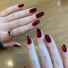 Dark Red Acrylic, Hello Nails, Psychology Student, Blush Nails, Dream Nails, Day In The Life, Nail Manicure