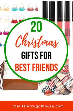 christmas gifts for best friends with text overlay