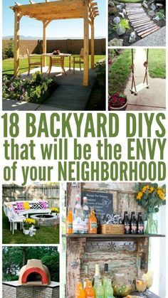 backyard diys that will be the envy of your neighborhood