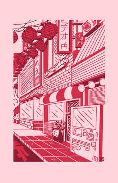 Japanese Poster Design, Posca Art, Japanese Illustration, 카드 디자인, Japon Illustration, Japanese Street, Picture Collage Wall, Japanese Graphic Design, Japanese Poster