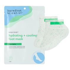 A deeply hydrating foot mask for soft, silky smooth feet. High Dive, Joanna Vargas, Hair Dryness, Spf Face, Travel Size Beauty Products, Foot Mask, Eyebrow Eyeshadow, Acne Blemishes, Face Mist