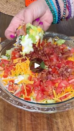 115K views · 11K reactions | Comment “recipe” for my easy but super satisfying BLT dip for game day! Just go grab yourself some bacon, cream cheese, sour cream, ranch seasoning, and your usual suspects, lettuce, and tomato! I love a delicious cold dip! And this one is my favorite! Make it!! #gamedaydip  #blt #bltdip @ruffles @hidden.valley | Melissa Kauper Football Dip, Potluck Party Food, Blt Dip Recipe, Cheesy Dips, Cold Dip, Blt Dip, Dip Dip, Bacon Dip, Slow Cooker Pasta