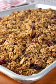 Brown Butter Granola with Pecans Summer Granola, Granola With Pecans, Butter Pecan Granola Recipe, Granola With Butter, Brown Butter Granola, Almond Butter Granola Recipe, Brown Butter Granola Pioneer Woman, Granola Clusters, Homemade Granola Healthy