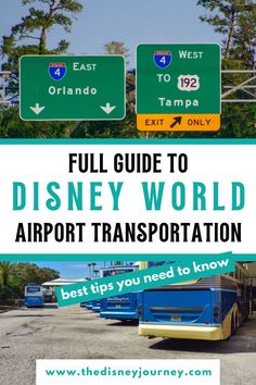 the disney world airport transportation guide