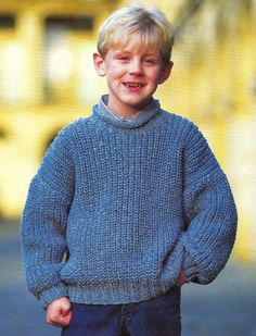 Fisherman's Rib Family Sweater Boys Girls Roll V Neck Jumper PDF Knitting Pattern Mens Womens Pullover Aran 10ply 24 - 46" Age 3 - Adult by YarnCruncher on Etsy