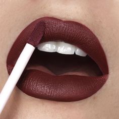 Call My Agent | Burgundy Blackberry | Runway Rogue Burgundy Matte Lipstick, Dry Lip, Call My Agent, Burgundy Lips, Burgundy Lipstick, Plum Lips, High Shine Lip Gloss, Soften Lips, Lip Exfoliator