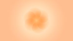 an orange and yellow background with small circles in the center on top of each other