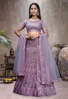 Check out the online collection of Lehenga Choli in the Catalog 22356 at Indian Cloth Store. Get Catalog 22356 of Lehenga Choli in various designs, colors & sizes. Shop Now! : ctg-22356 Purple Lehenga, Dress Saree, Lehenga Blouse, Ghagra Choli, Designer Kurti, Half Sleeve Blouse, Smart Dress, Wedding Function