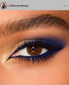 Blue Eyeshadow Makeup, Blue Eyeshadow Looks, Cute Eyeshadow Looks, Eyeshadow For Blue Eyes, Eyeshadow For Brown Eyes, Blue Eyeliner, Smink Inspiration, Makijaż Smokey Eye