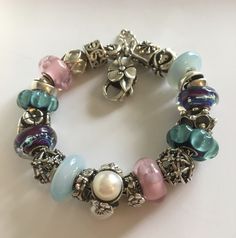 Bead Shopping, Chunky Charm Bracelet, Trollbeads Bracelet, Pandora Bracelet Charms, Jewelry Lookbook