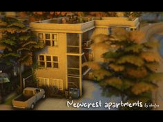 Sims 4 Sims Inspiration, Sims 4 Factory House, Sims 4 For Rent Builds, Apartments Sims 4, Sims 4 Newcrest, Sims Layout, Sims 4 Penthouse