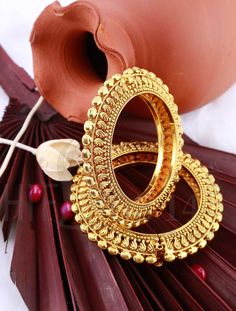 Pacheli Bangle, Nani Maa, Rajputi Jewellery, Gold Jewellry, Antique Gold Jewelry