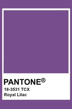 pantone's royal lila color is shown