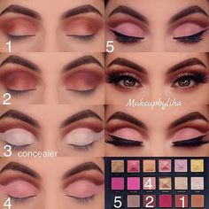 Eye Makeup Tutorial For Beginners, Easy Eye Makeup, Easy Eye Makeup Tutorial, Makeup Tips Eyeshadow, Natural Eye Makeup Tutorial, Glow Getter, Eyeshadow Tutorials, Simple Eyeshadow