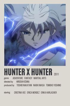 the poster for hunter x hunter