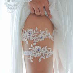 47694946140442 Rhinestone Garter, Gold Body Chain, Leg Garter, Garter Belts, Wedding Garters, Flower Crystal, Belt For Women, Bridal Garter, Wedding Belts