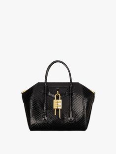 Antigona Givenchy, Givenchy Mini Antigona, Mini Antigona, Givenchy Antigona, Product Label, Lambskin Leather, Python, Inside Pocket, Givenchy