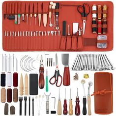 an assortment of kitchen utensils and tools