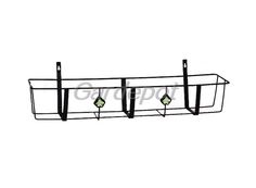 an image of a metal rack with three lights