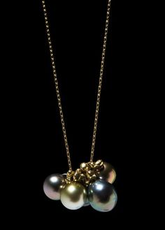 Necklaces – Page 3 – tenthousandthingsnyc Pearl Jewelry Ideas, Black Tahitian Pearls, Pearl Charm Necklace, Tahitian Black Pearls, Design 2023, Modern Organic, South Sea Pearls, Tahitian Pearls, Sea Pearls