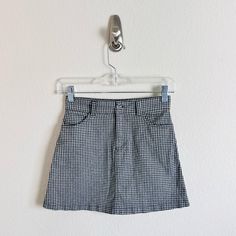 Nwot Brandy Melville Juliette Gingham Check Mini Skirt -Black & White Check Checkered -Zip Front -Rare Style/Color Excellent Condition One Size (Refer To Measurements) I-30 Casual Gingham Fitted Skort, Gingham Mini Skort For Spring, Casual Fitted Gingham Skort, Spring Gingham Mini Skort, Spring Gingham Mini Skirt, Fitted Gingham Mini Skirt, Casual Fitted Gingham Mini Skirt, Black Preppy Skort For Spring, Fitted Gingham Mini Skirt Casual