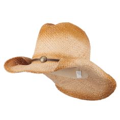 Women's Stained Raffia Cowboy Hat Cowboy Hats Women, Outback Hat, Suede Hat, Sweat Band, Waterpark, Western Hats, Long Walks, Sticker Patches, Hat For Women