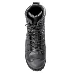 For an all encompassing year-round safety boot, MONSTER INT (MET) is equipped with slip-resistance features and anti-fatigue technology for shock absorption and energy return. Work in confidence with a series that is CSA/ASTM approved and ESR/EH rated. Black Gore-tex Safety Work Boots, Black Gore-tex Work Boots For Safety, Rugged High-top Abrasion-resistant Work Boots, Functional Steel Toe Waterproof Boots For Sports, Functional Waterproof Boots With Steel Toe, Functional Abrasion-resistant Waterproof Boots With Round Toe, Rugged Sports Boots With Reinforced Toe, Functional High-top Waterproof Boots With Reinforced Toe, Abrasion-resistant Gore-tex Waterproof Boots With Round Toe