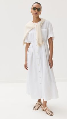 Jenni Kayne Day Dress | Shopbop Jenni Kayne Dress, Wardrobe Architect, Jenni Kayne, Summer Inspiration, White Brand, China Fashion, Day Dress, My Dream Closet, Healthcare Professionals