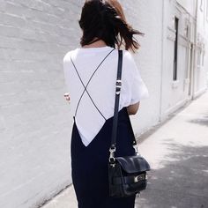 Layered Slip Dress Outfit, Dress With White Shirt, Layered Slip Dress, Áo Blu, Fall Fashion Trends