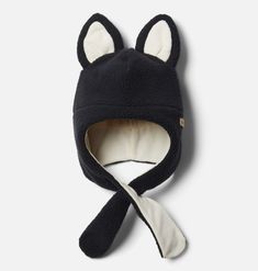 A cuddly beanie with cute animal ears crafted of plush Sherpa and lined with fleece. Animal Beanie, Kids Hat, Baby Sun Hat, Animal Hats, Fancy Hats, Animal Ears, Kids Hats, Columbia Sportswear, Baby Hats