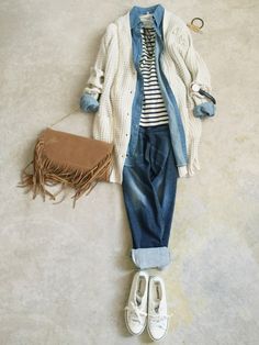 How To Have Style, Clothes And Shoes, 가을 패션, Mode Vintage, Mode Inspiration, Japanese Fashion, Outfits Casuales, Daily Fashion, Autumn Winter Fashion