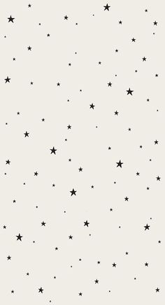 black and white stars on a light gray background wallpaper mural decal for walls