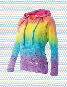 Rainbow Tie Dye Hoodie, Ty Dye, Yoga Studio Design, Girl Rainbow, Rainbow Tie, Tie Dye Hoodie, Rainbow Stripes, Yoga Inspiration, A Rainbow