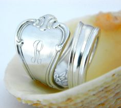 spoon ring Silverware Ring, Fork Ring, Sterling Silver Spoon Ring, Silver Spoon Ring, Silverware Jewelry, Fingerprint Jewelry, Spoon Ring, Spoon Jewelry